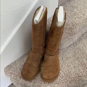 UGG Boots Size 9 | Tall | Brown | Gently Worn